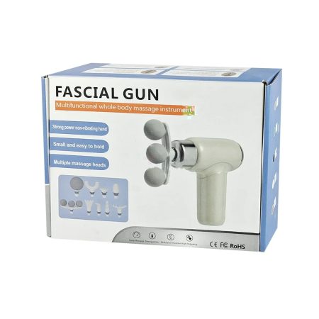 Fascia Gun Multifunctional Deep Tissue Massage Gun for Full Body Muscle Relaxation (Model: S100-T)