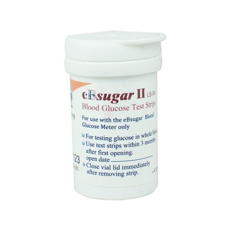 eBsugar II LS04 Blood Glucose Test Strips – 50 Pcs
