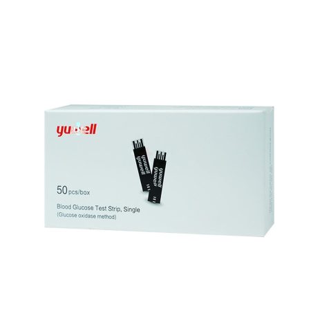 Yuwell Blood Glucose Strip 50's Pack (Foil)