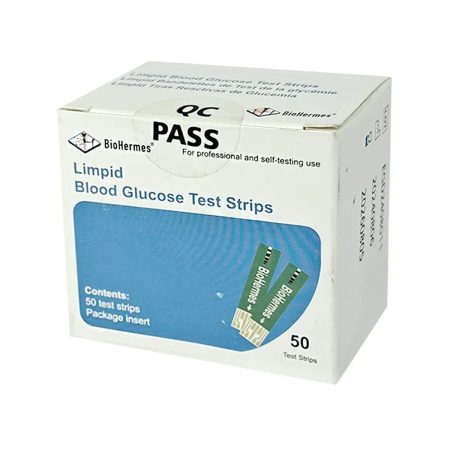 Biohermes Limpid Blood Glucose Test Strips GM S01 – 50 Pieces