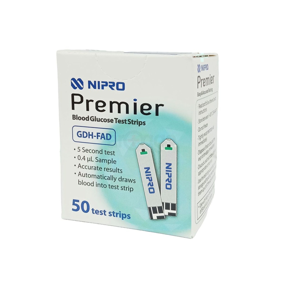 NIPRO Premier Blood Glucose Test Strips 50pcs