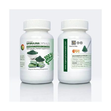 Spirulina Capsules 500mg