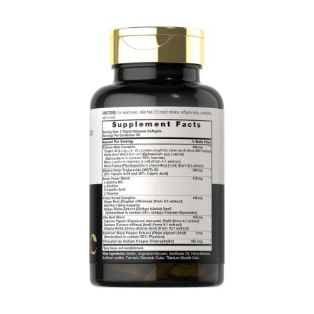 Carlyle Ultra Libido Extreme Male Formula  Therapeutic Grade  60 Softgels