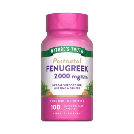 Nature's Truth Fenugreek Seed Capsules 2000mg 100capsules