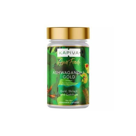 Kapiva Ayur Foods Ashwagandha Gold 60 Capsules