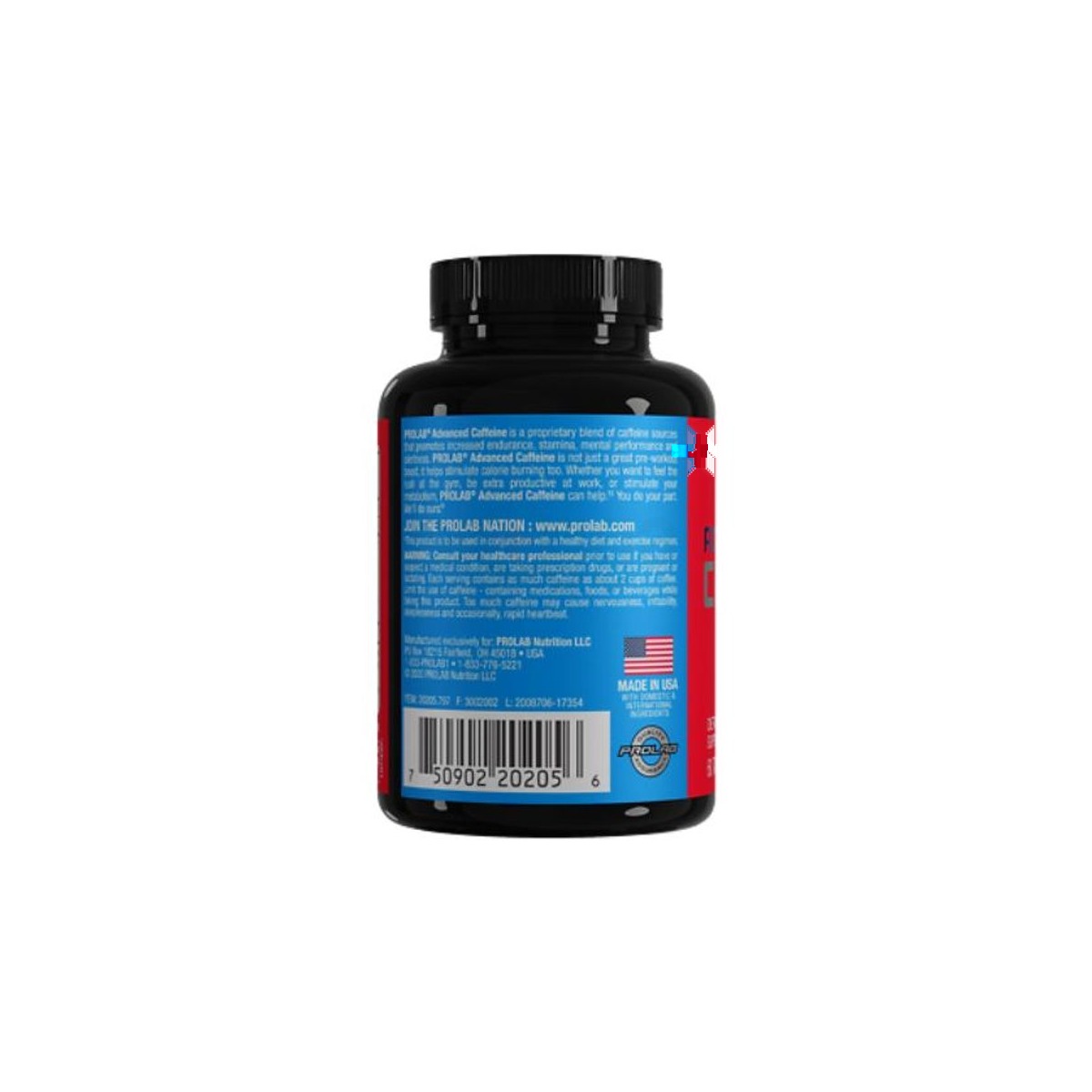 Prolab Advanced Caffeine Energy Focus Endurance Tablets - 60 Count