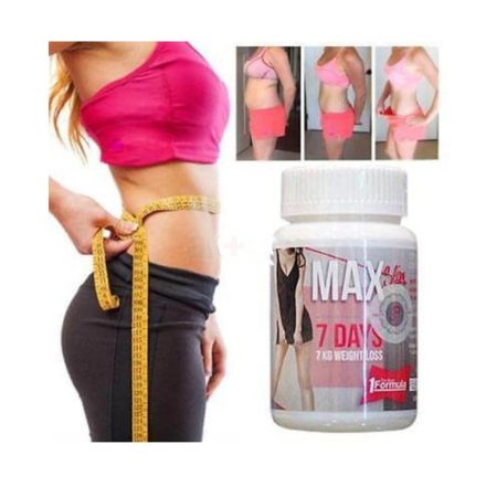 Max Slim 7Days Weight Loss for Male & Female 30 Capsules