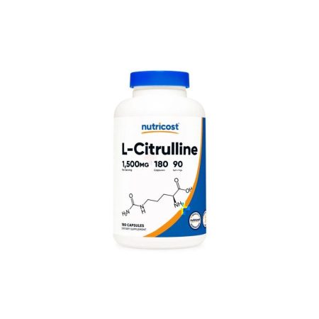 Nutricost L-Citrulline 1500mg – 180 Capsules