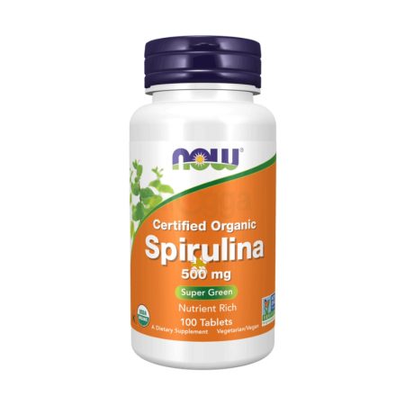 Now Foods Organic Spirulina Tablets, 100