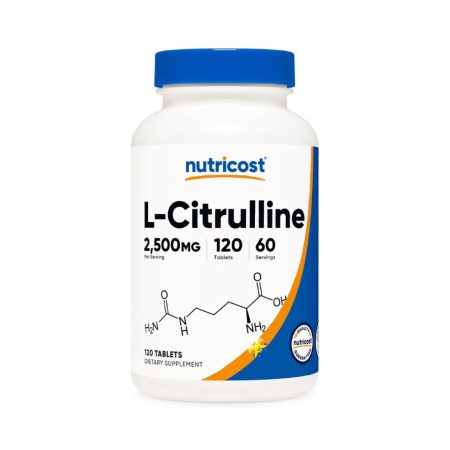 Nutricost L-Citrulline 2500mg, 60 Servings, 120 Tablets