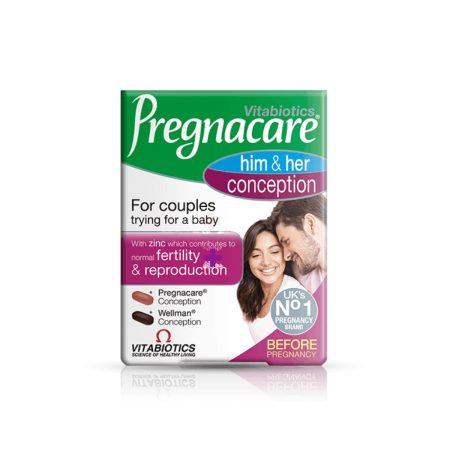 Vitabiotics Pregnacare Him & Her Conception60 Tablets