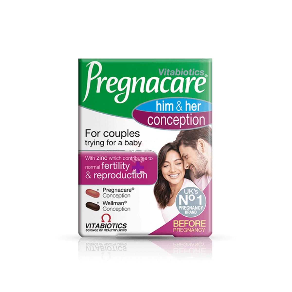 Vitabiotics Pregnacare Him & Her Conception60 Tablets