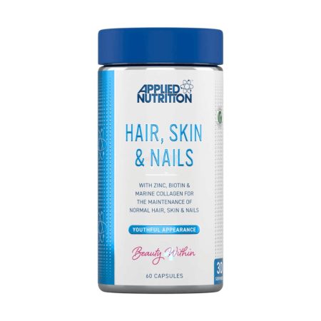 Applied Nutrition Hair, Skin & Nails Supplement - 10,000 mcg Biotin & Marine Collagen