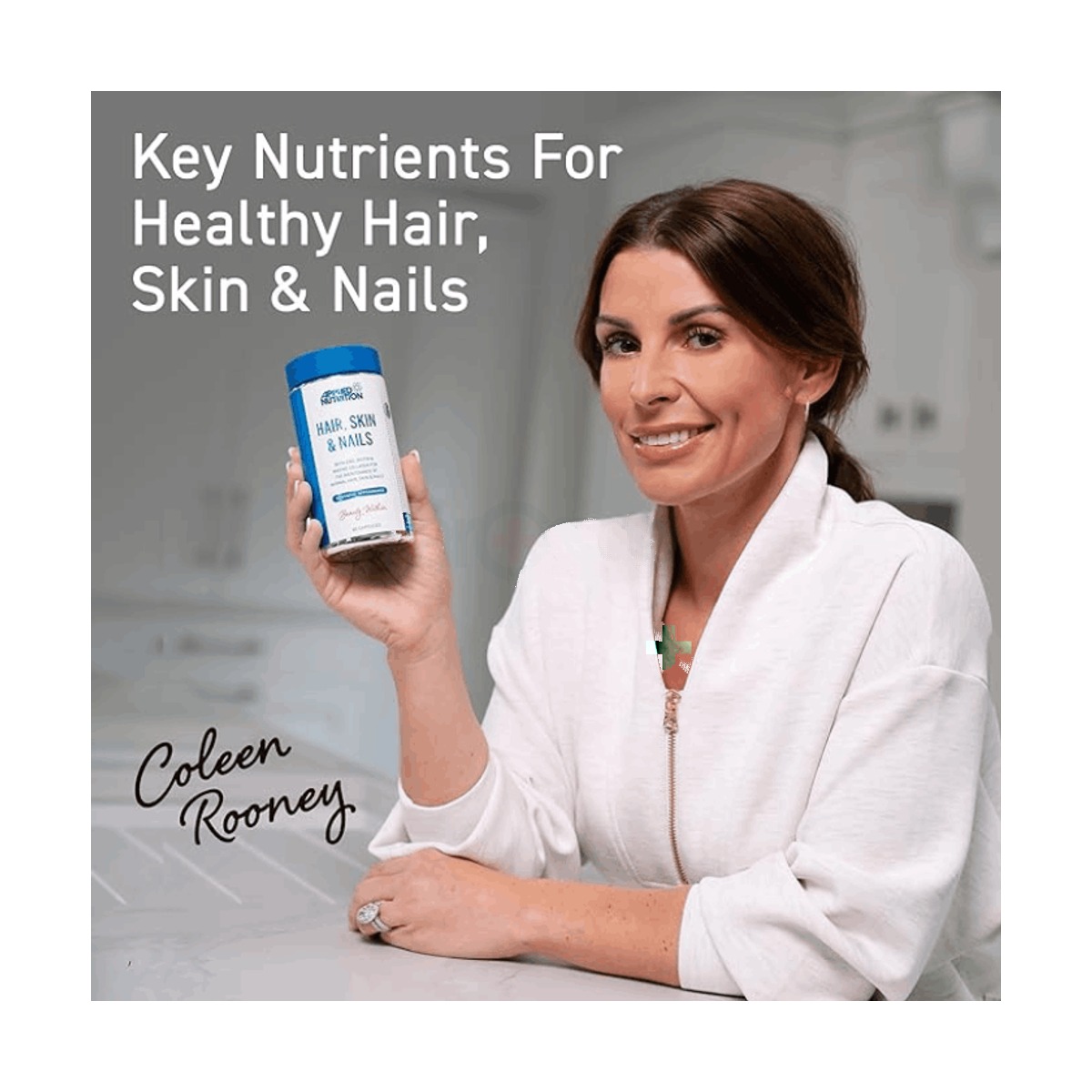Applied Nutrition Hair, Skin & Nails Supplement - 10,000 mcg Biotin & Marine Collagen