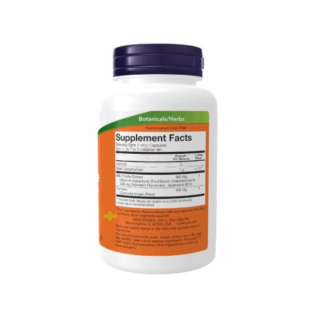 NOW Foods Supplements, Silymarin Milk Thistle Extract 150 mg 120 Capsules