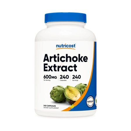Nutricost Artichoke Extract 600mg, 240 Veg Capsules