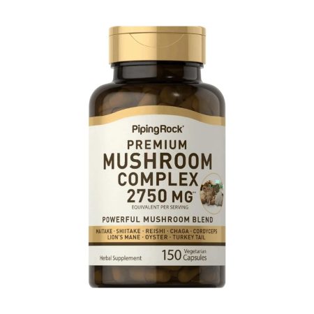 Piping Rock Mushroom Complex Capsules | 2750 mg | 150 Pills