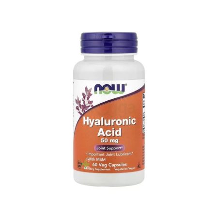 NOW Hyaluronic Acid 50mg 60 Capsules