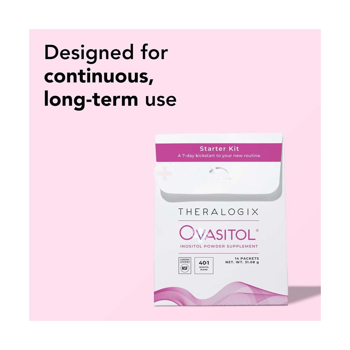 TheRalogix Ovasitol Inositol Powder Supplement 14 packets