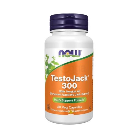 NOW TestoJack 300 with Tongkat Ali Men's Support Formula 60 Capsules