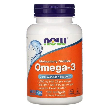 Now Foods, Omega 3 100 Softgels