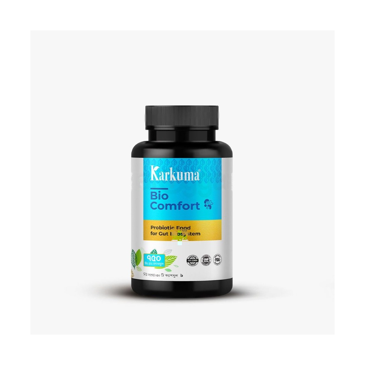 Karkuma Bio Comfort Probiotic Food for Gut Ecosystem 30 Capsules