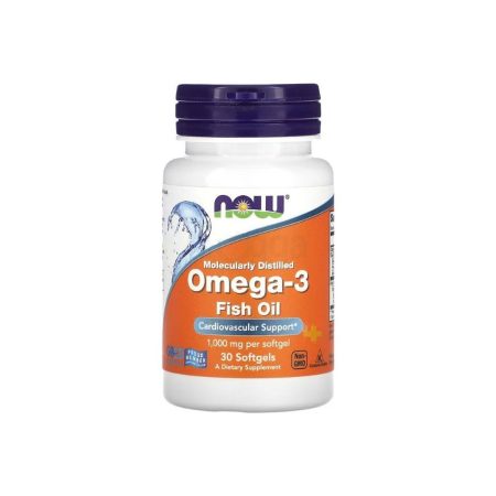 NOW Omega-3 Fish Oil 1000mg 30 Softgels