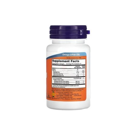NOW Omega-3 Fish Oil 1000mg 30 Softgels