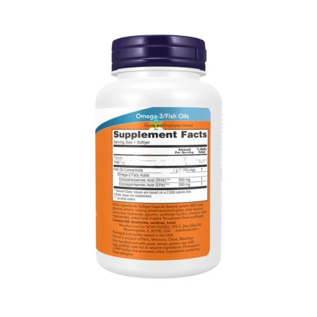 NOW Foods Supplements DHA-500  90 Softgels