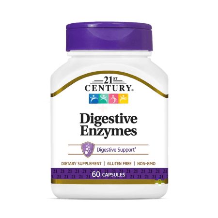 21st Century Digestive Enzymes 60 Capsules