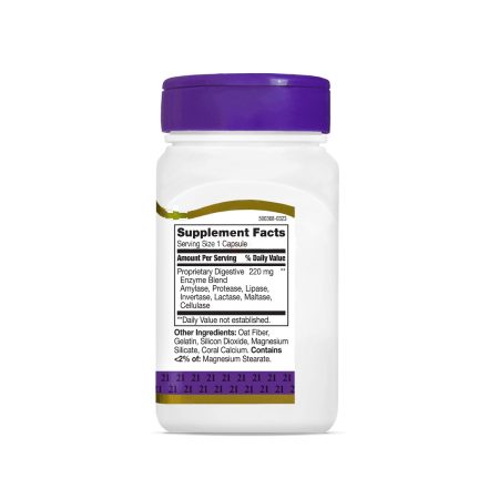 21st Century Digestive Enzymes 60 Capsules