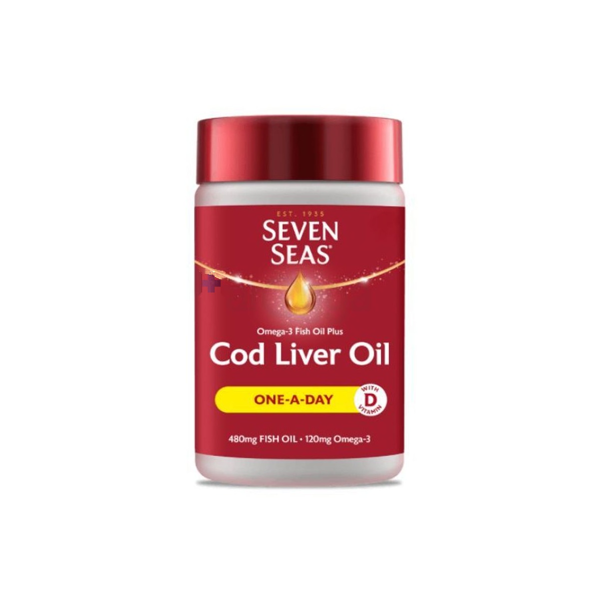 Seven Seas Omega-3 Fish Oil Plus Cod Liver Oil one a day