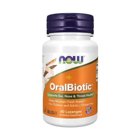 NOW Supplements, OralBiotic™, Developed for Adults & Children, Strain Verified, 60 Lozenges
