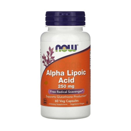 Now Foods Alpha Lipoic Acid 250mg, 60 CT