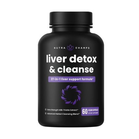 Nutrachamp Liver Cleanse Detox & Repair Formula, 60 Capsules