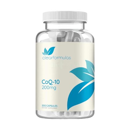 CoQ10 200mg 200 Capsules - Quick Absorption Non-GMO