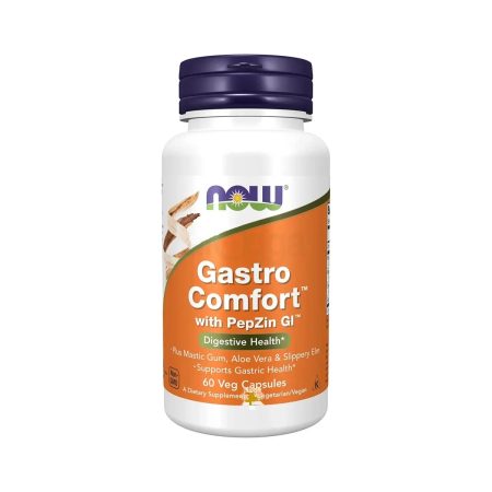 NOW Foods, Gastro Comfort™ with PepZin GI™, 60 Veg Capsules