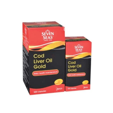 Seven Seas Cod Liver Oil Gold 600 Capsules