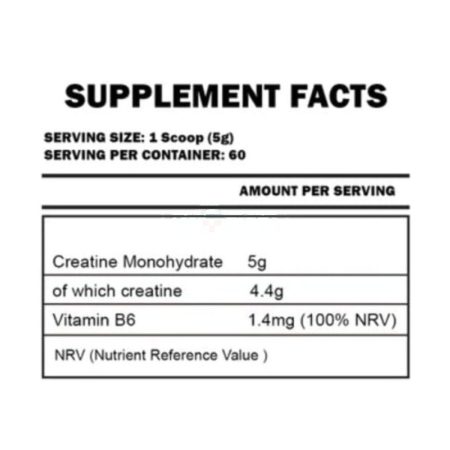 Kevin Levrone Gold Creatine, Unflavored 300 Grams