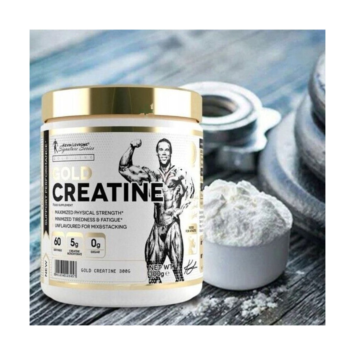 Kevin Levrone Gold Creatine, Unflavored 300 Grams