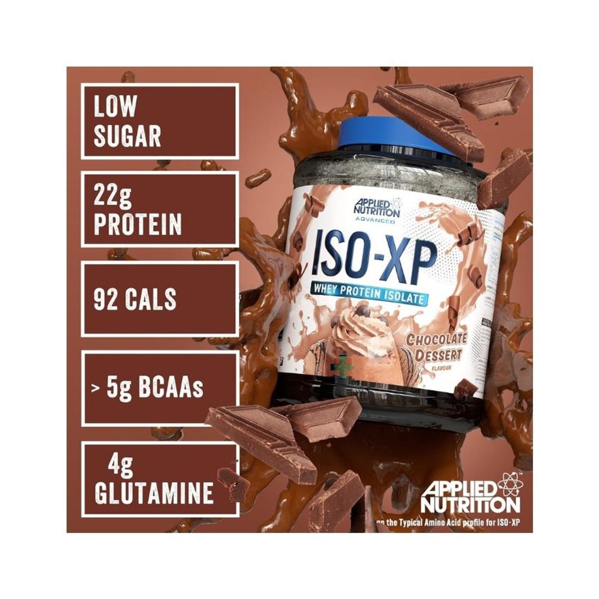 Applied Nutrition Advanced ISO-XP Whey Protein Isolate Chocolate Dessert 1.8kg