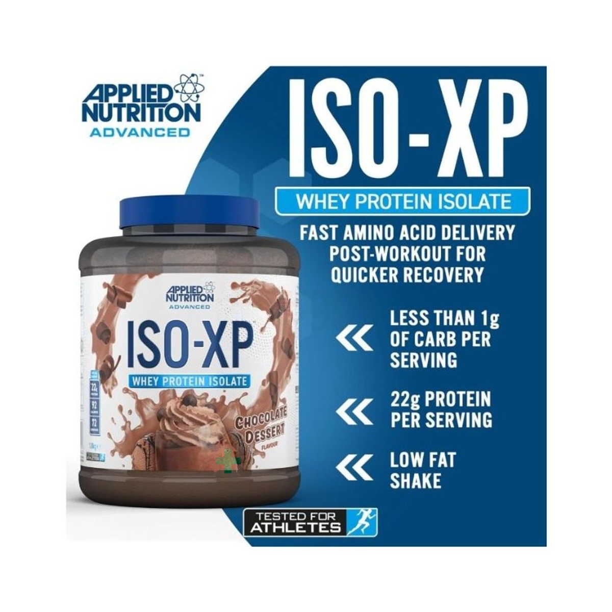 Applied Nutrition Advanced ISO-XP Whey Protein Isolate Chocolate Dessert 1.8kg