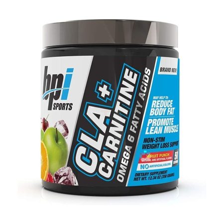 BPI CLA+Carnitine, Fruit Punch, 50 Serving