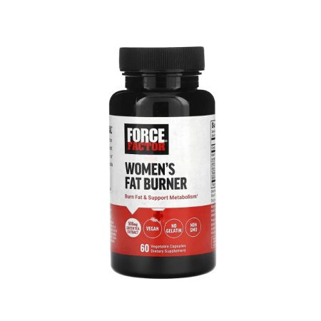 Force Factor, Women's Fat Burner, 60 Vegetable Capsules