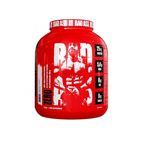 BAD ASS ZERO 100% Isolate Protein – Premium Whey Protein Isolate 2KG/ 66Servings for Muscle Growth & Recovery
