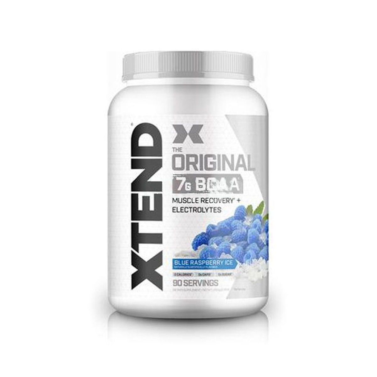 XTEND BCAA, Blue Raspberry Ice Protein Powder - 90 Serving