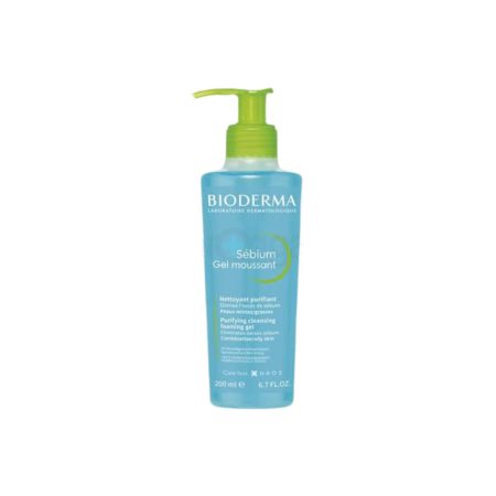 Bioderma Sebium Gel Moussant Purifying Foaming Gel 200ml