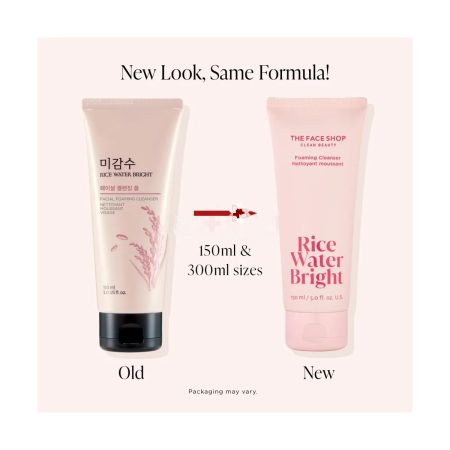 The Face Shop Rice Water Bright Foaming Cleanser Nettoyant Moussant 150ml
