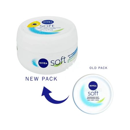 Nivea Soft Moisturizing Cream 100ml Jar