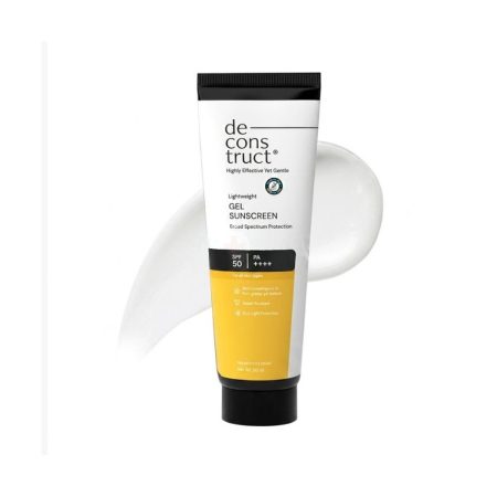 Deconstruct Lightweight Gel Water Resistant Sunscreen for Oily Skin SPF 50+ PA+++ 50g